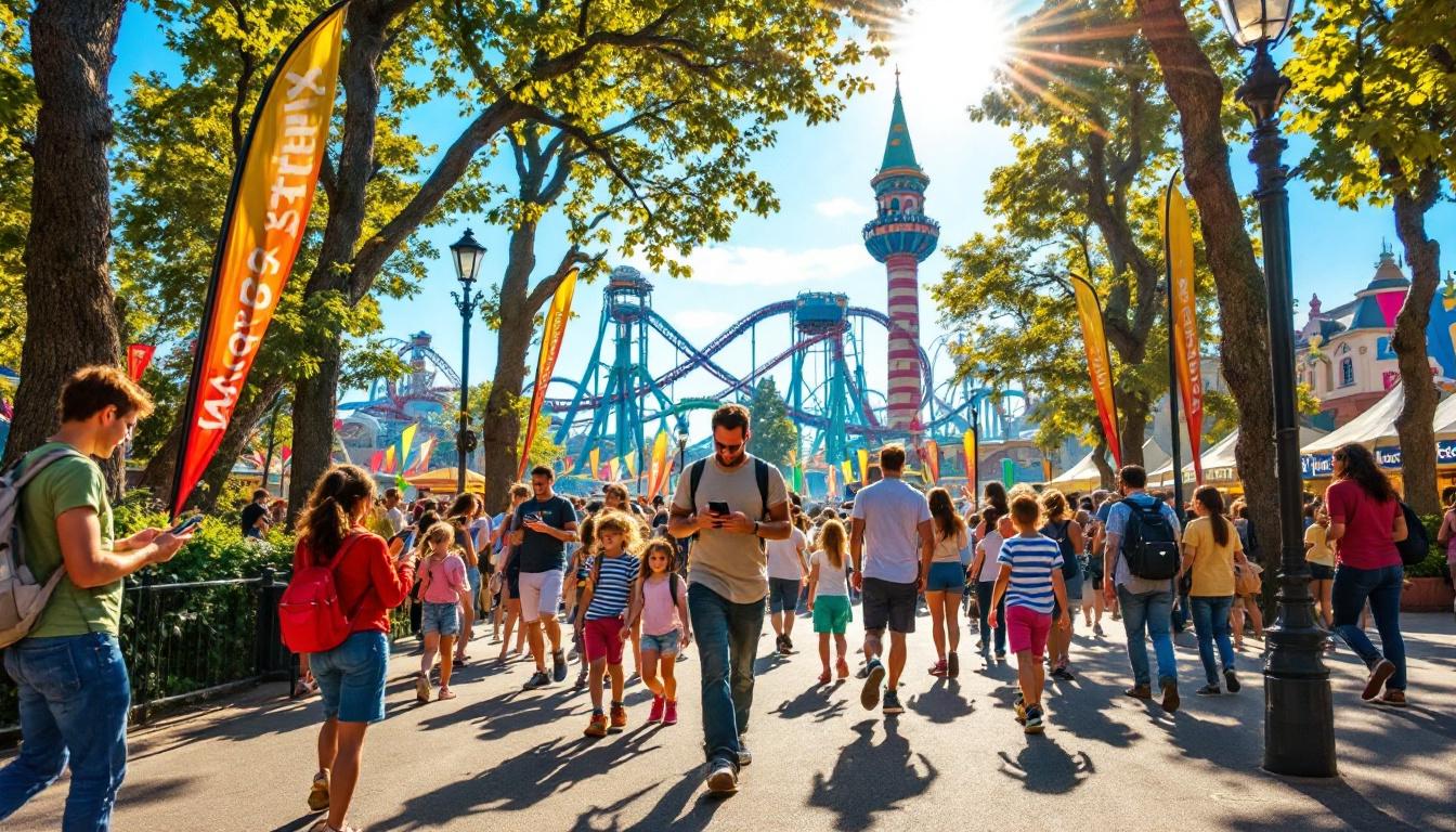 Comment vérifier l'affluence Parc Astérix en temps réel